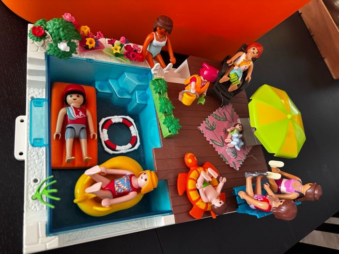 Playmobil piscine pool party
