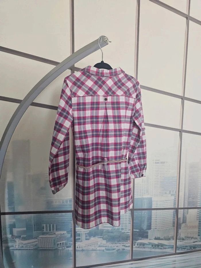 Robe à carreaux okaidi taille 5 ans / 110 cm - photo numéro 3