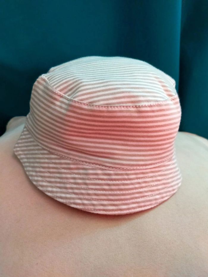 Bob réversible bébé fille Okaïdi - Taille 47 cm et 45cm - photo numéro 2
