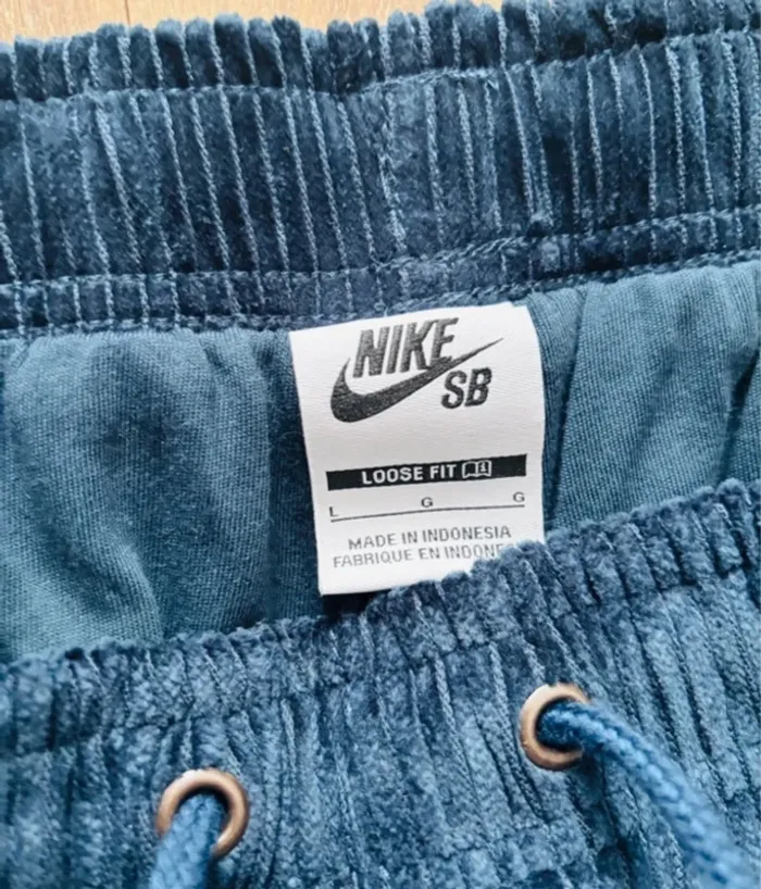 Nike SB Pantalon Elastic Corduroy Skateboard Armory Navy - photo numéro 5