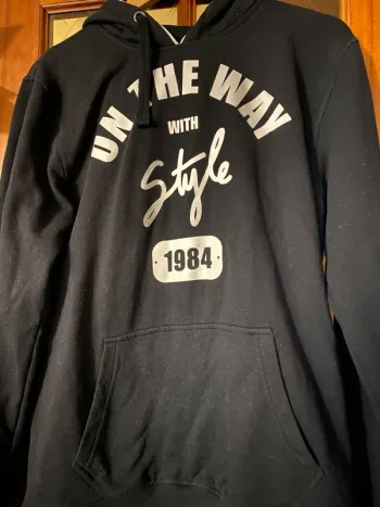 Sweat à capuche homme taille L
