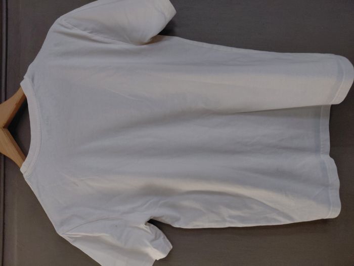 tshirt écru - 10 ans - très bon état - gémo - photo numéro 2