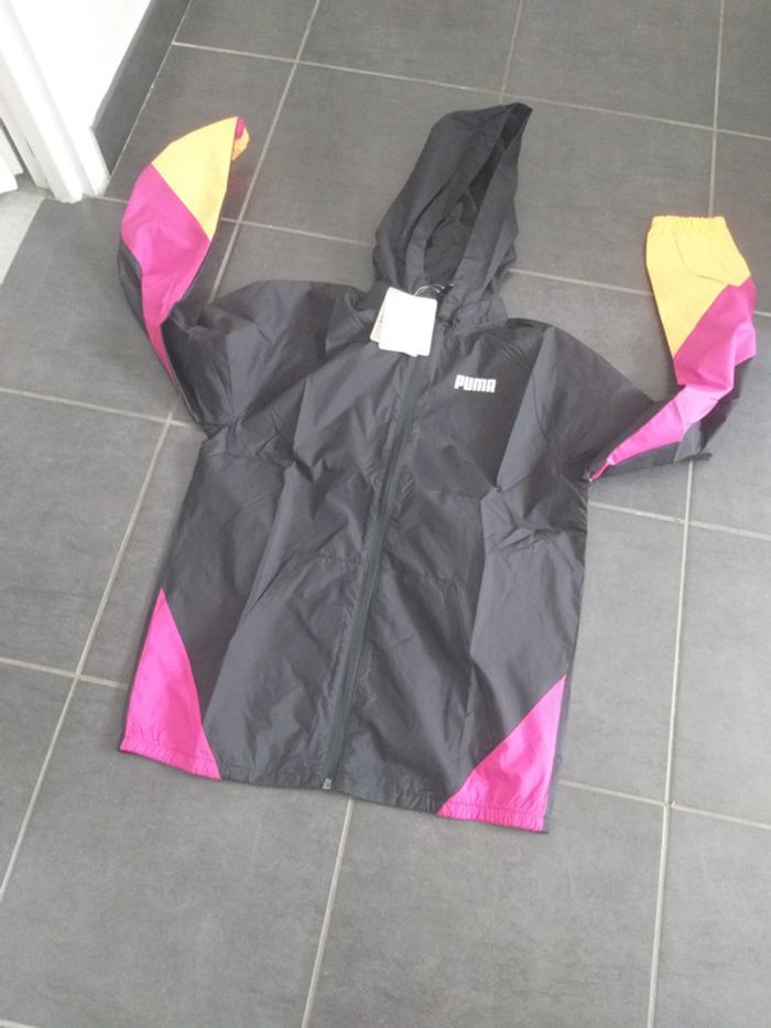 Veste Puma style kway 13 14 ans