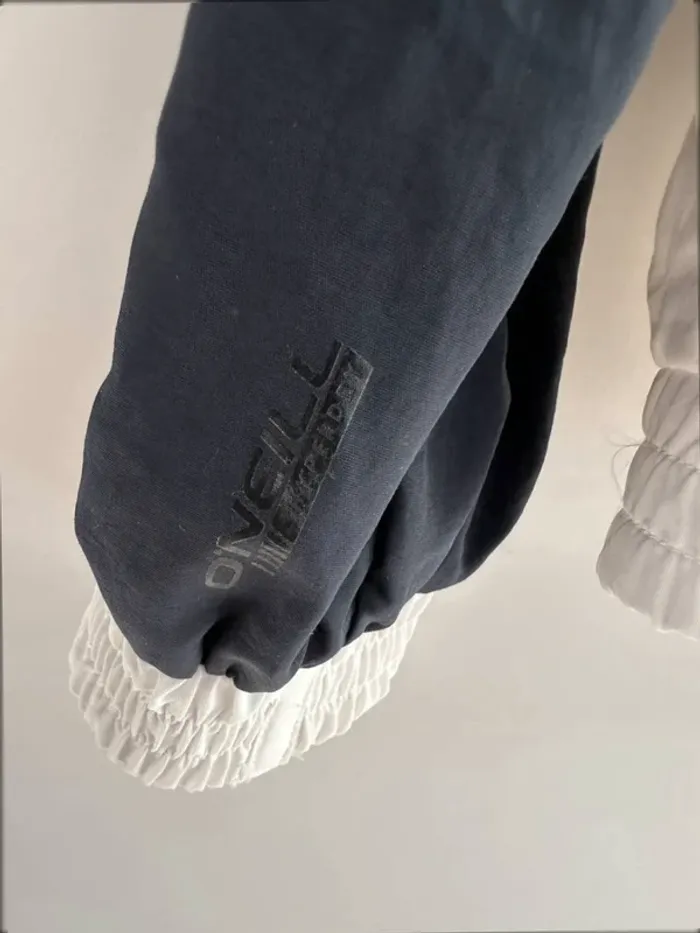 Veste O’Neill Homme L Coupe-Vent Vintage Bimatière Bleu/Blanc - photo numéro 8