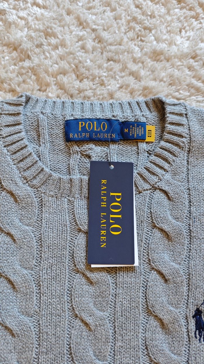 Pull Ralph Lauren Torsadé - photo numéro 5