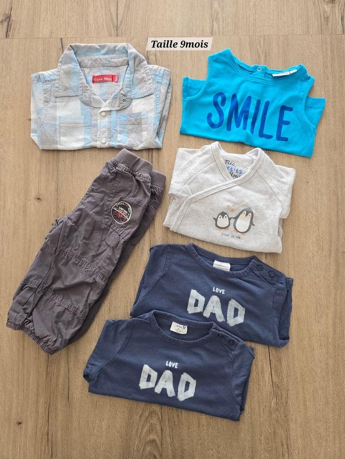 Lot de vêtements garçon - Taille 9mois