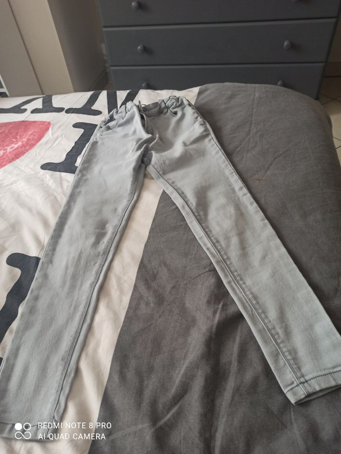 Jeans bleu clair 10 ans slim