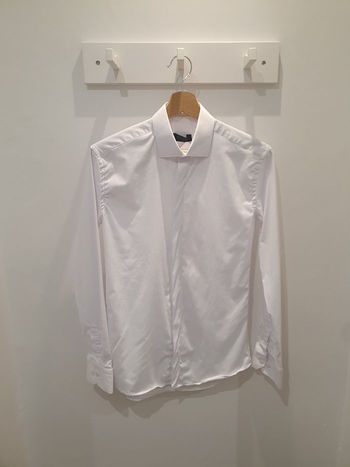 Chemise Toulouse unie blanc Taille XXL (taille très petit)