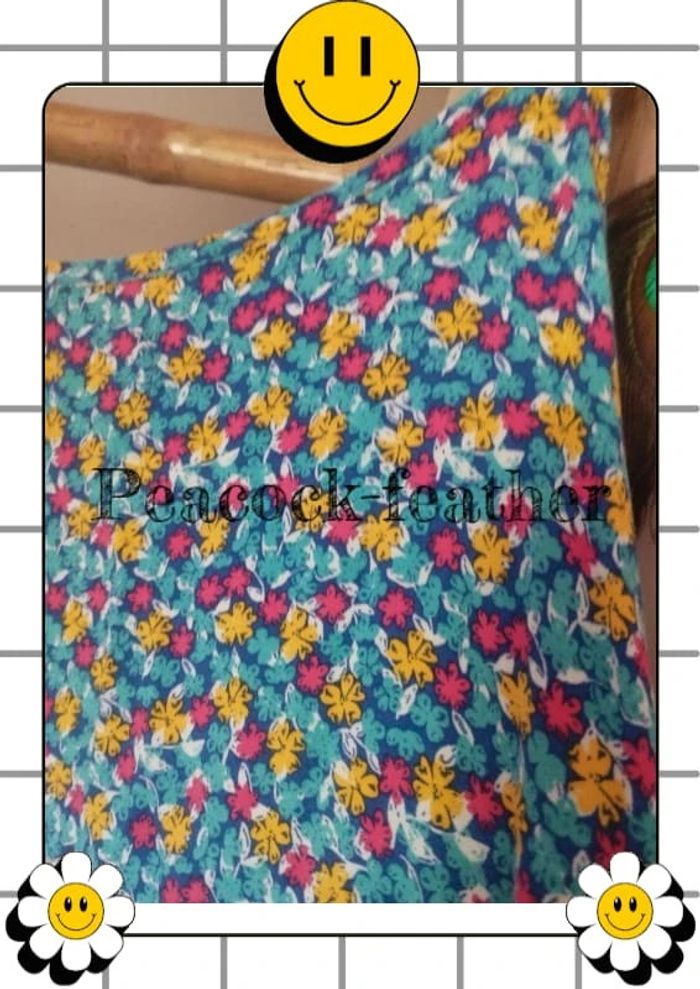 Robe fleurie bleue 44 - photo numéro 8