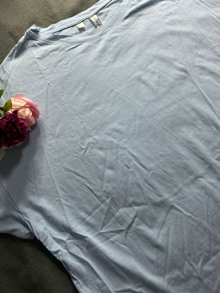 T-shirt bleu clair femme