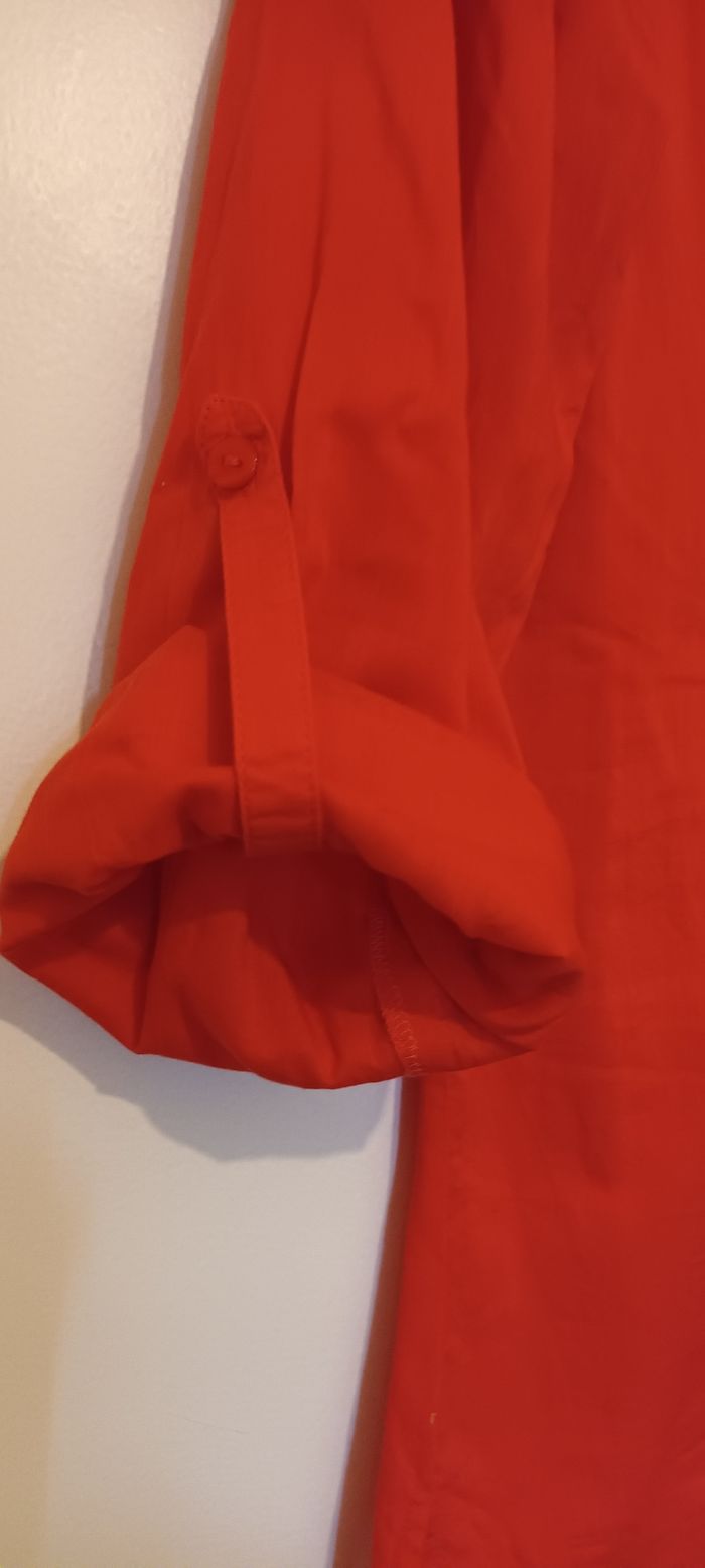Tunique coton rouge - photo numéro 2
