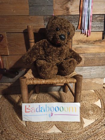 Peluche ours Nounours bonne nuit les petits tbe