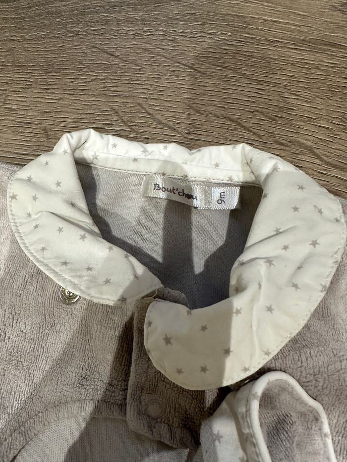 Pyjama velour 9 mois bout chou - photo numéro 3