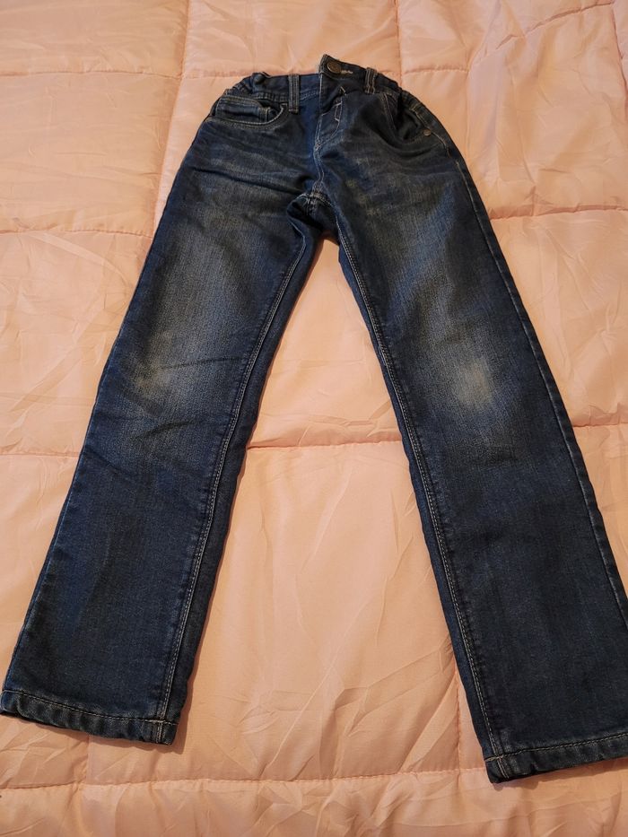 jeans c&a 8ans doublé en polaire (7e)
