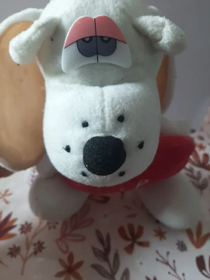 Peluche chien i love you - photo numéro 3
