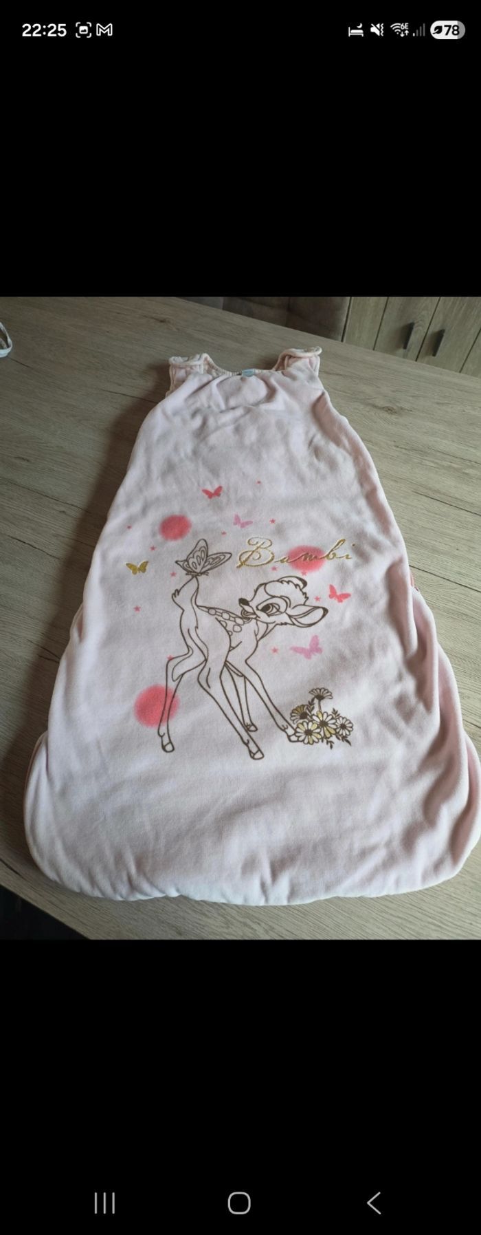 Gigoteuse évolutif bambi 6/36mois