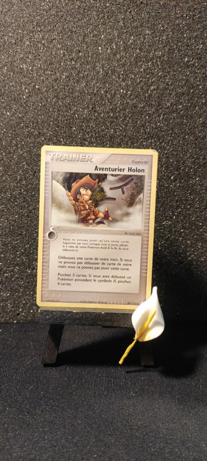 Carte pokémon, Aventurier Holon, EX Fantômes Holon