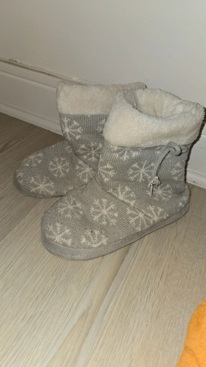 Chaussons bottines chauds - photo numéro 2