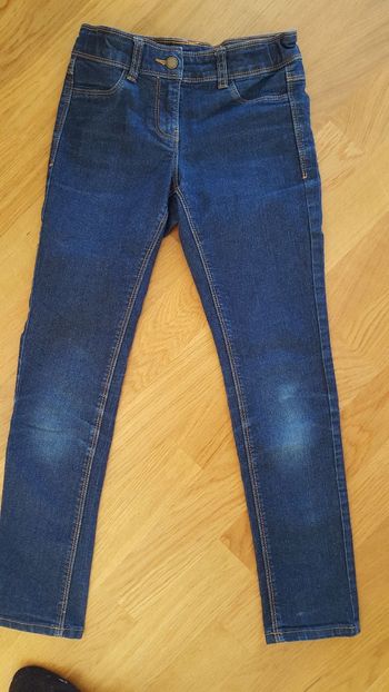 Pantalon jean fille slim feat 9 ans