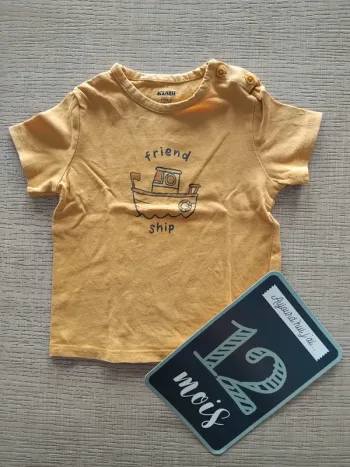 Tee shirt 12 mois / 74 cm