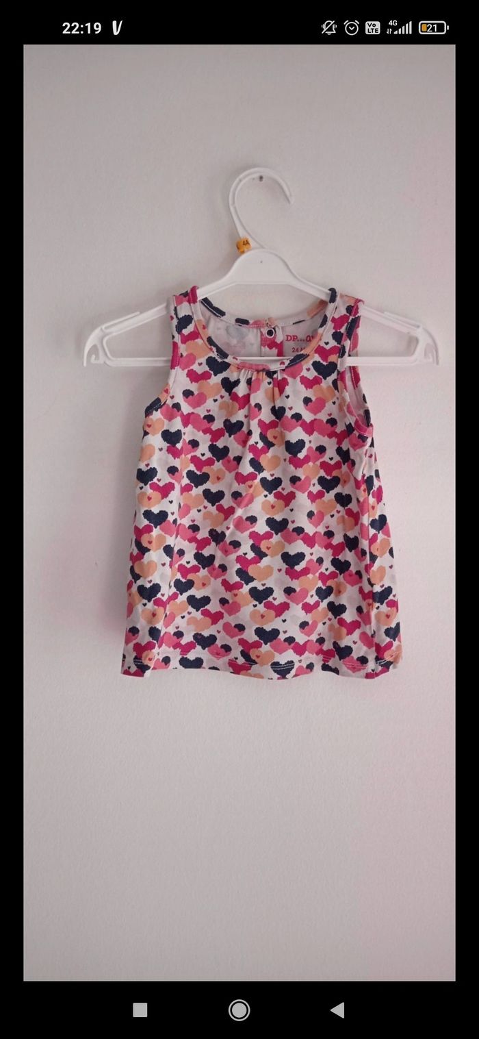 Débardeur dpam en 2 ans