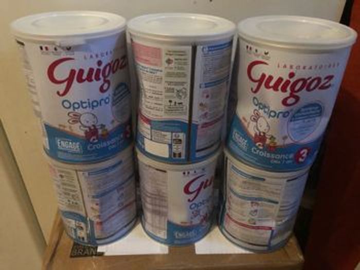 6 boîtes guigoz optipro 3 - photo numéro 2