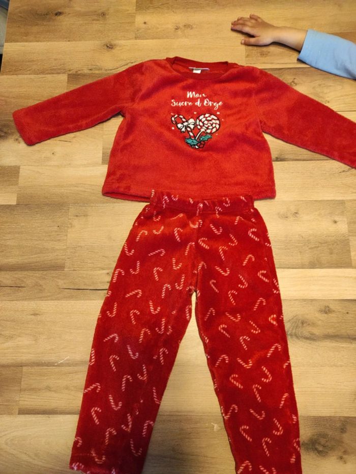 Pyjama chaud d'hiver 4 ans
