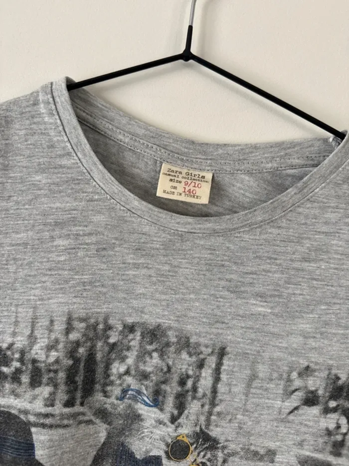 👚Haut manche longue - fille 9-10 ans - Zara - bon état - photo numéro 4