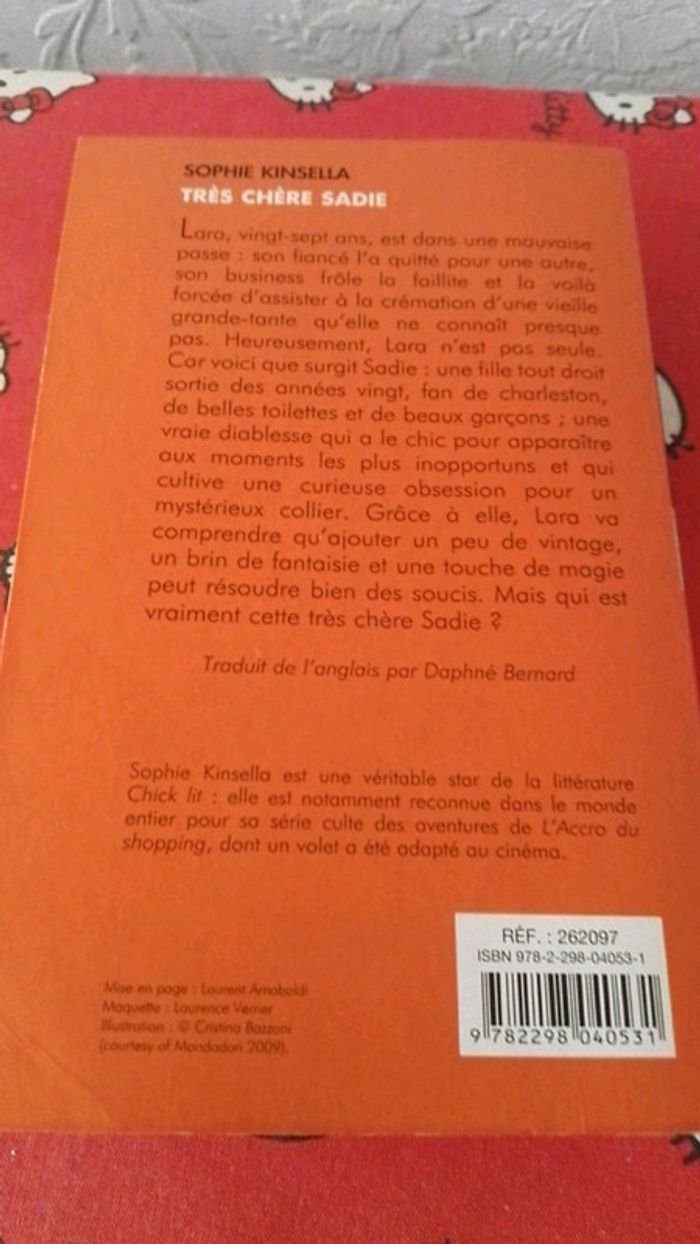 Livre « Très chère Sadie» - photo numéro 2