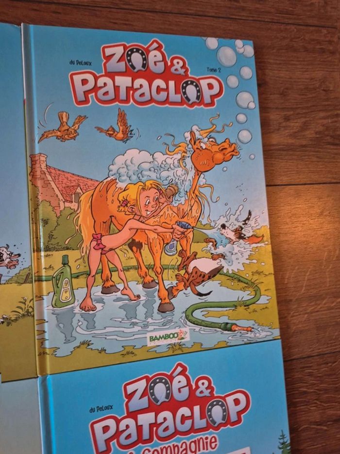Lot de 4 bandes dessinées Zoé et Pataclop - photo numéro 3