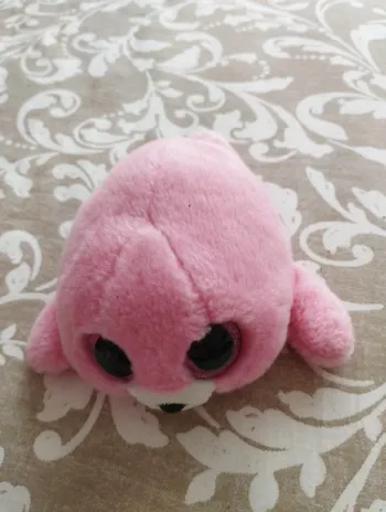 Petit phoque rose TY