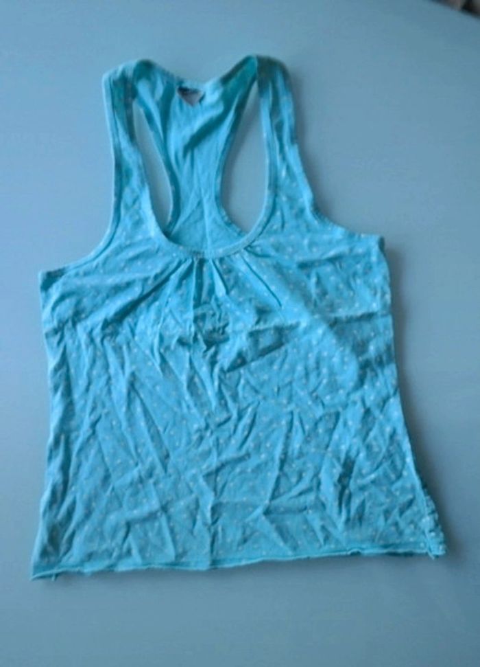 Débardeur à pois bleus - Dressing trié par tailles - photo numéro 3