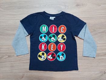 T-shirt manches longues Mickey 4 ans