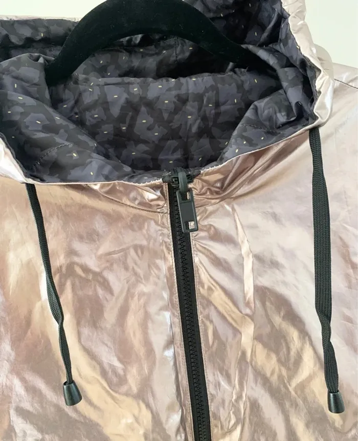 🌟 Veste réversible Vero Moda métallisée / effet irisé – Taille M – Neuve - photo numéro 3