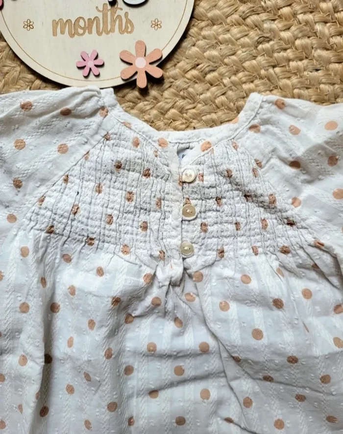 🌼 Chemisier 12-18mois (86cm), Zara 🌼 - photo numéro 2