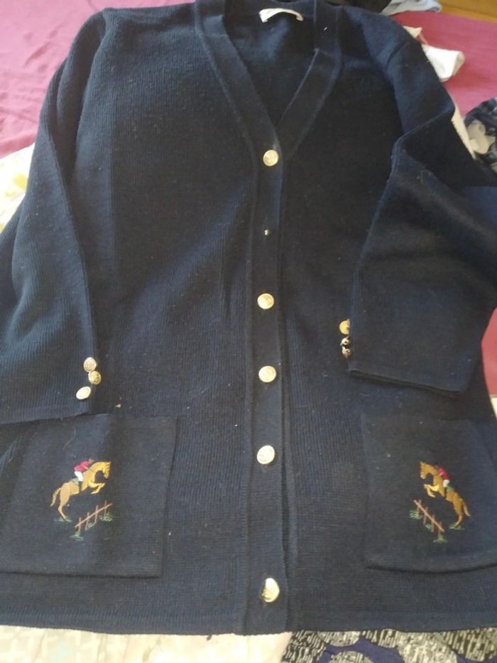 Gilet poches cheval antonelle