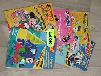 Lot Vintage 7 magazines Journal de Mickey année 1984 L060  7596080837