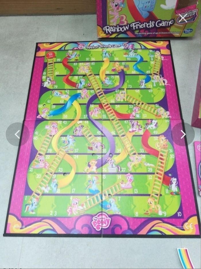 Jeu échelle et toboggan my little poney - photo numéro 4