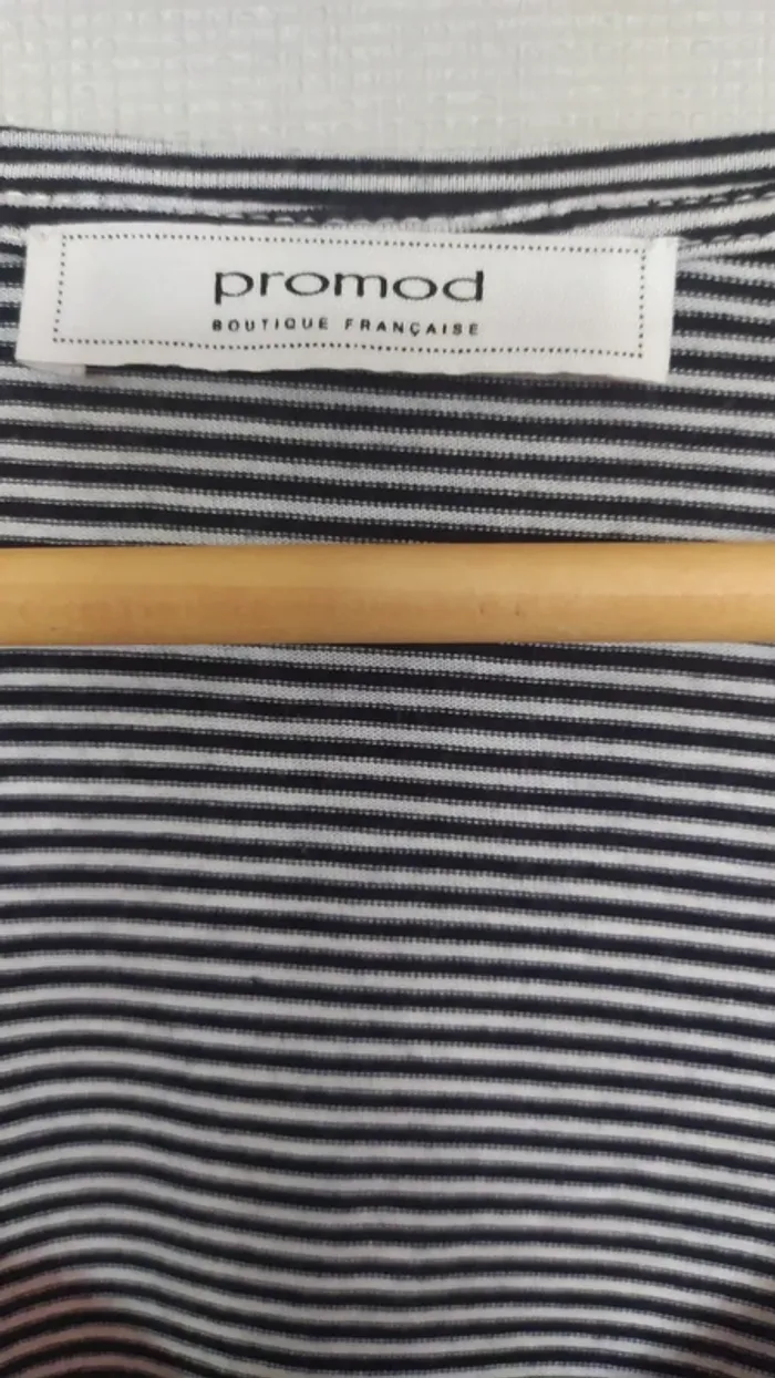 Tee-shirt femme marinière de marque PROMOD - photo numéro 3