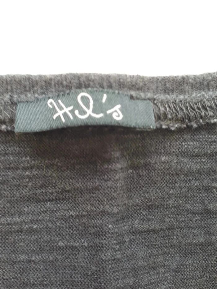 20 € T-shirt manches longues noir Hel's vintage - photo numéro 5
