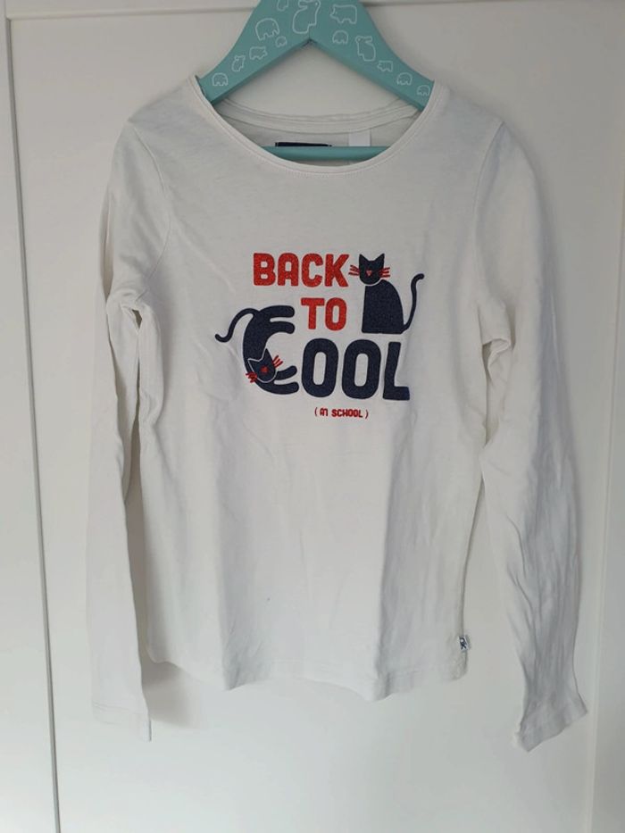 T-shirt chat fille Okaïdi 8 ans