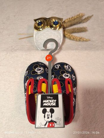 Chausson Disney taille 21 neuf 