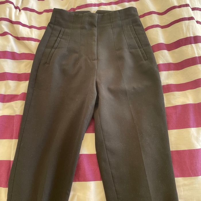 Pantalon taille haute