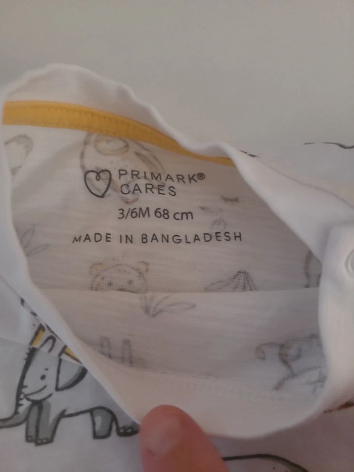 Tee shirt motif jungle 68cm - photo numéro 2