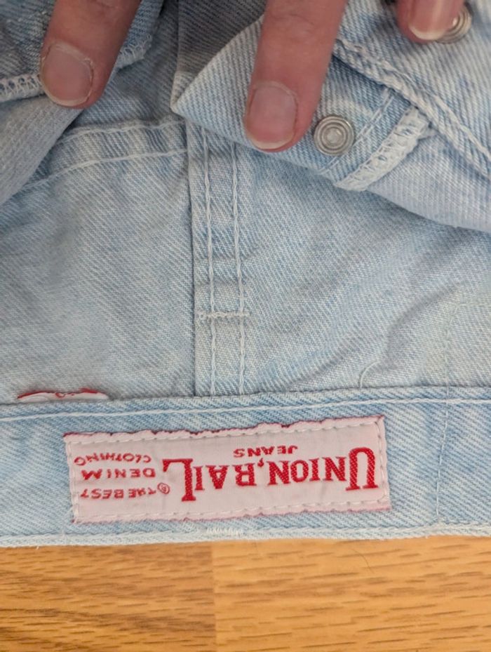Short jean union rail - photo numéro 5