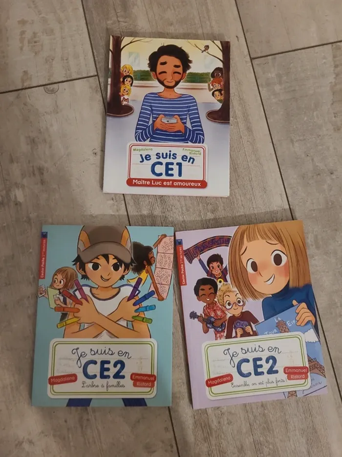 3 livres "Je suis en"