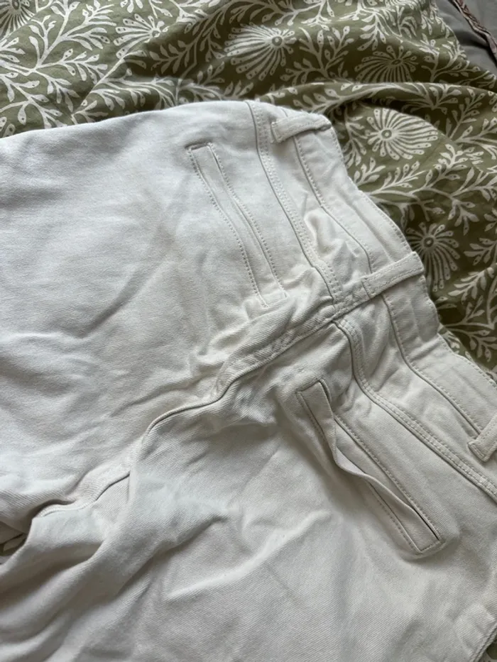 Cargo blanc cassé Gémo - taille 36 - photo numéro 5