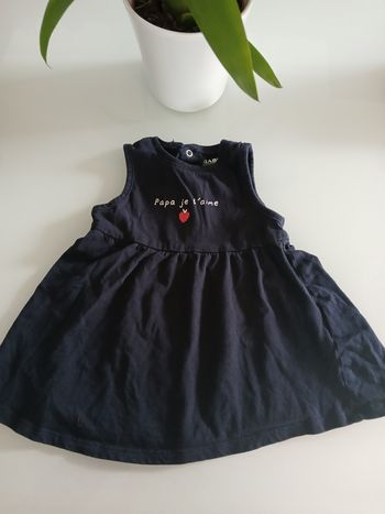 ROBE PAPA JE T AIME KIABI