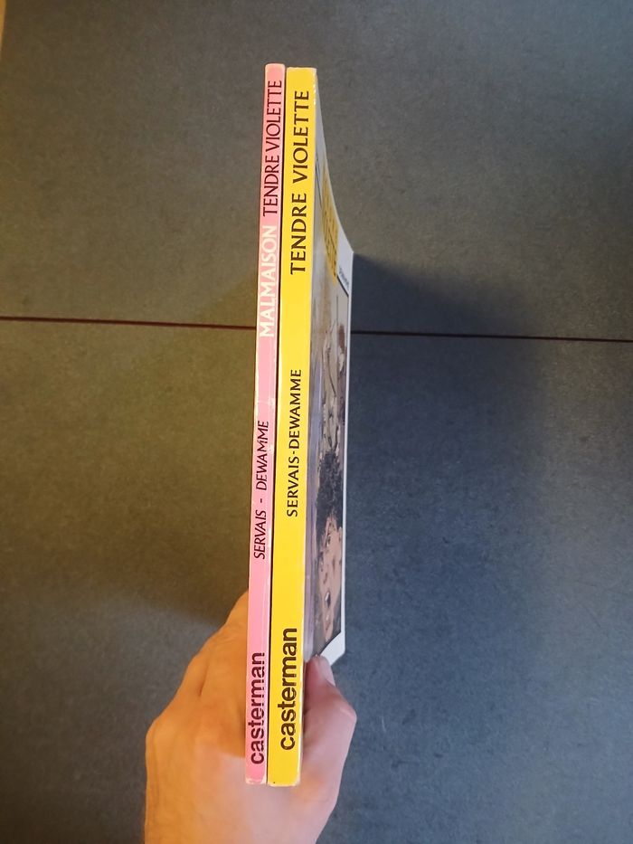 Lot de 2 bd tendre violette 1 et 2 - photo numéro 2