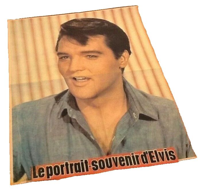 Affiche / Poster Elvis Presley Le portrait souvenir d' Elvis - photo numéro 1